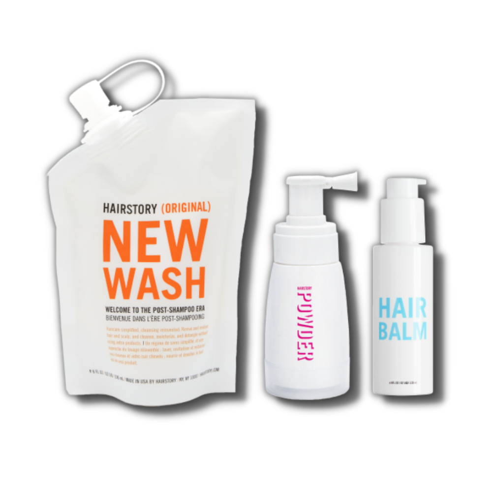 after gym hair care